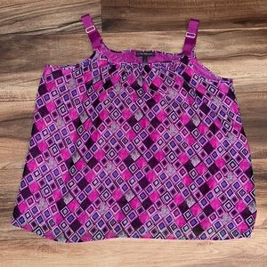 Lane Bryant chiffon tank